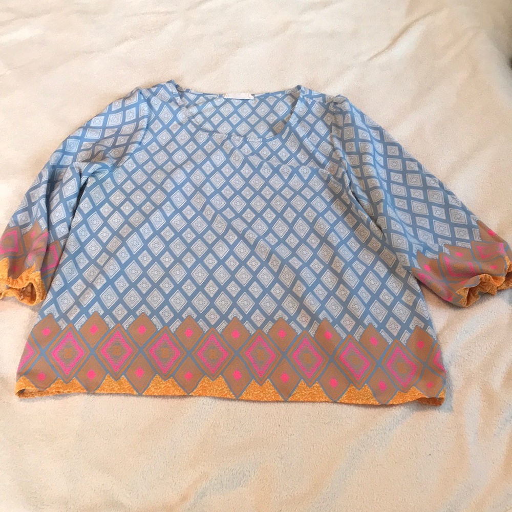 Long sleeve blouse